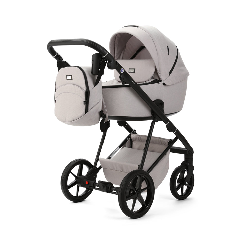 Milano Evo Biscuit- Chassis, Carry Cot, Seat Unit &amp; Accessories