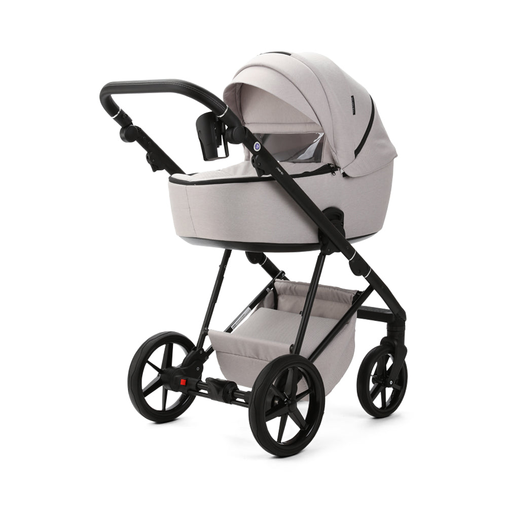 Milano Evo Biscuit- Chassis, Carry Cot, Seat Unit &amp; Accessories