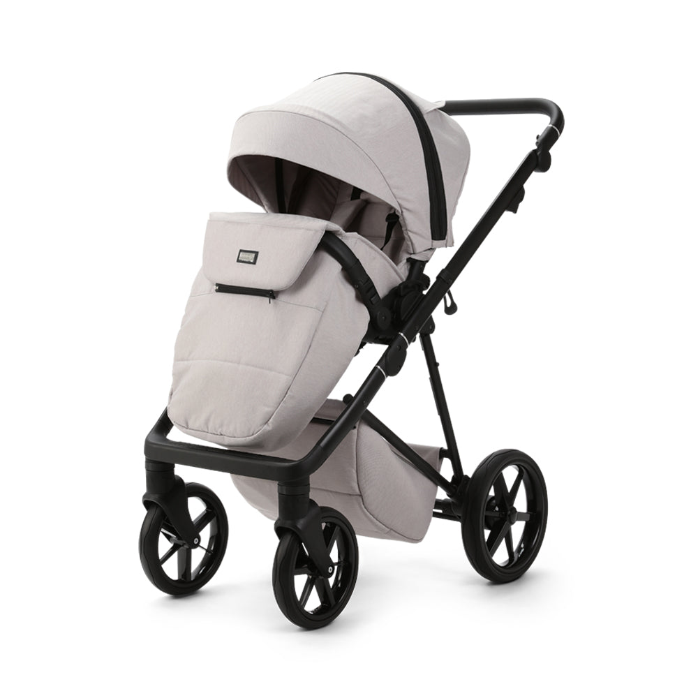 Milano Evo Biscuit- Chassis, Carry Cot, Seat Unit &amp; Accessories