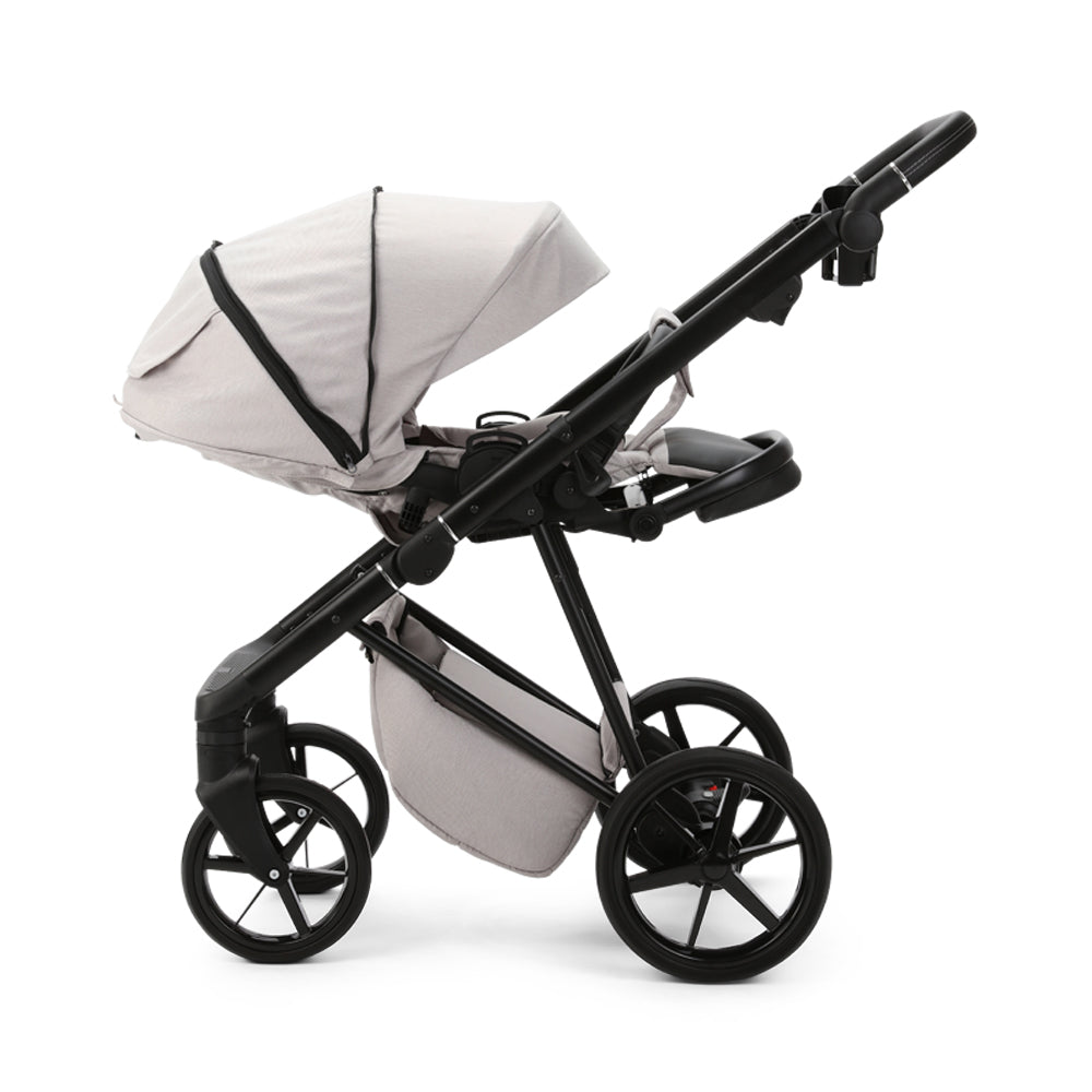 Milano Evo Biscuit- Chassis, Carry Cot, Seat Unit &amp; Accessories