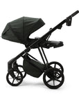 Milano Evo Green- Chassis, Carry Cot, Seat Unit & Accessories