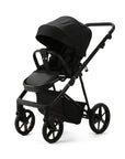 Milano Evo Black- Chassis, Carry Cot, Seat Unit & Accessories