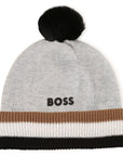 Boss Baby Boys Logo Hat in Grey