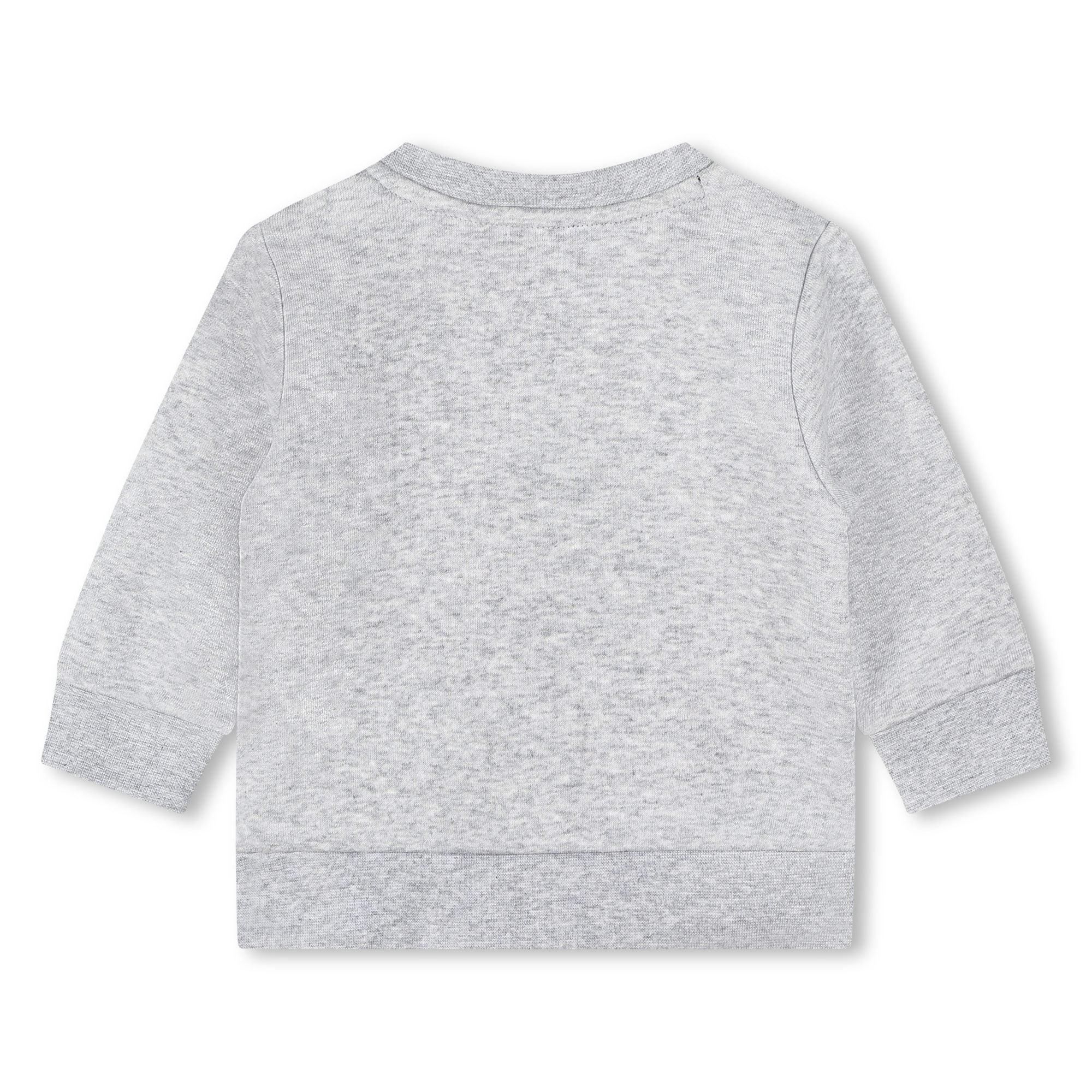 Boss Baby Boys Logo Sweater in Grey