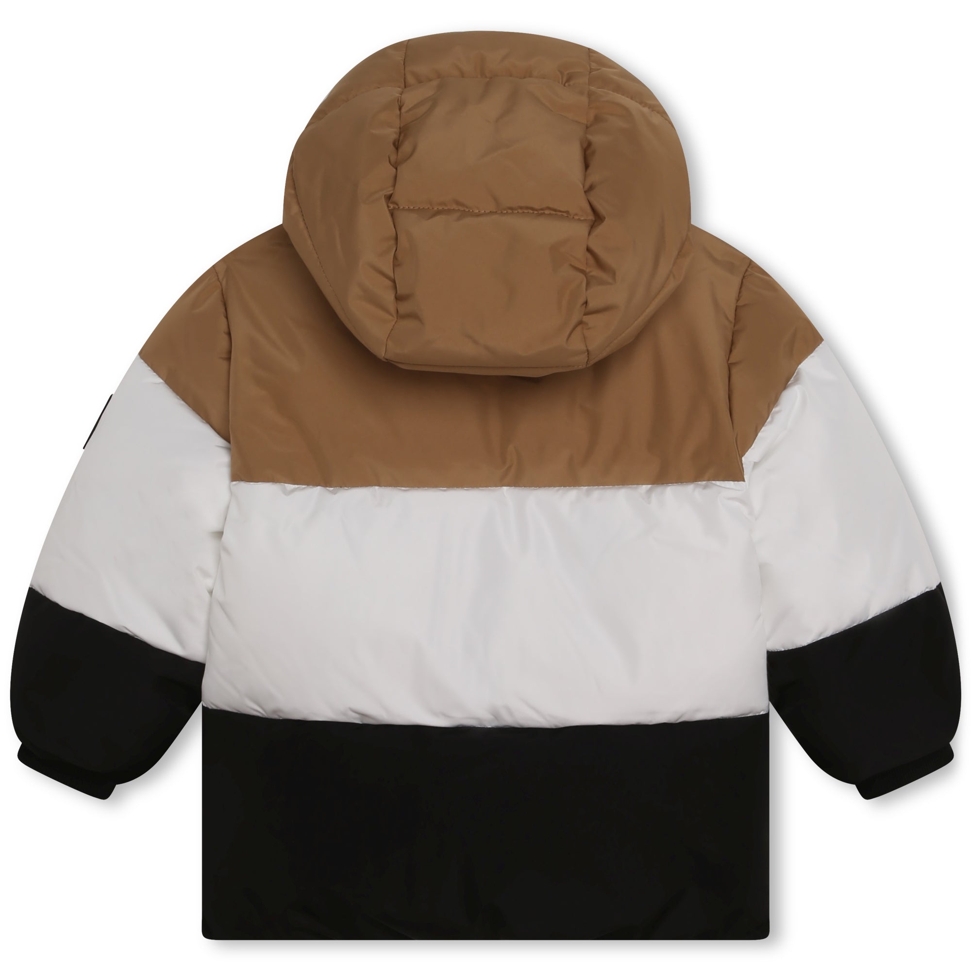 Boss Baby Boys Three Colour Jacket in Black / White / Brown
