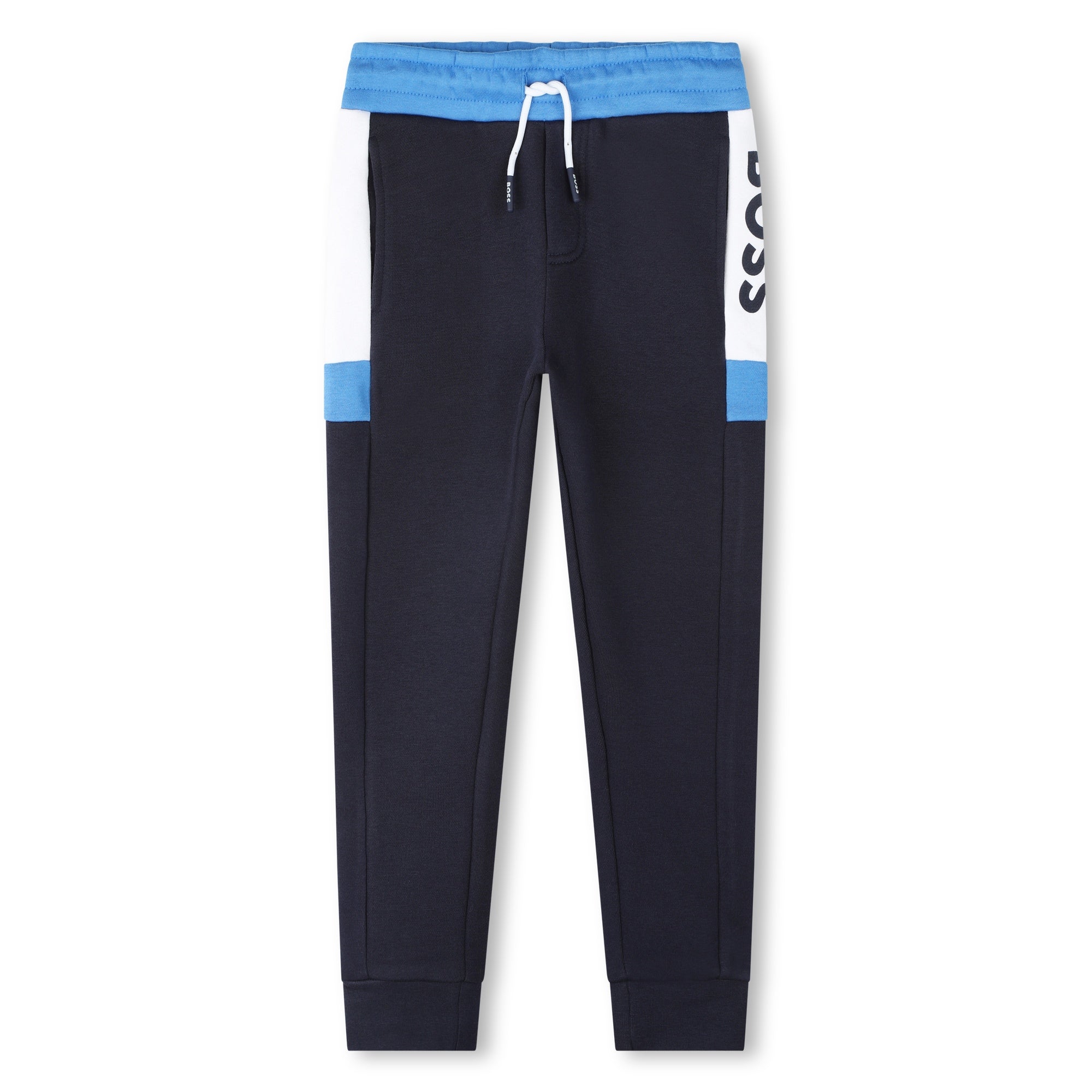 Boss Boys Three Colour Joggers in Navty