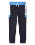 Boss Boys Three Colour Joggers in Navty