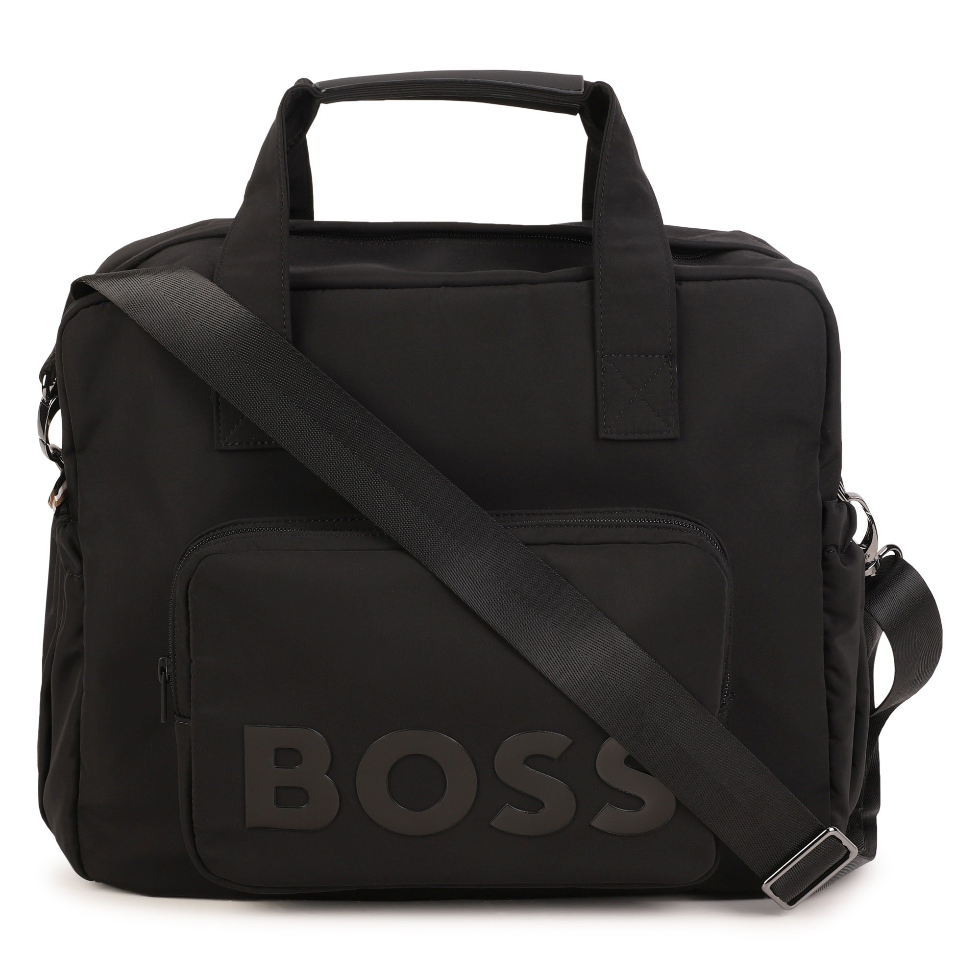 Boss Kids Unisex Mothers Changing Bag in Black