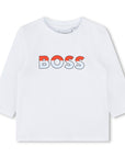 Boss Baby Boys Hoodie, T-shirt and Pants Tracksuit Set in Blue / White