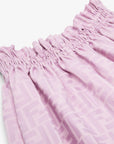 Fendi Girls FF Shorts Purple
