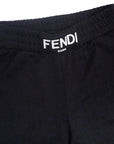 Fendi Girls Logo Shorts Black