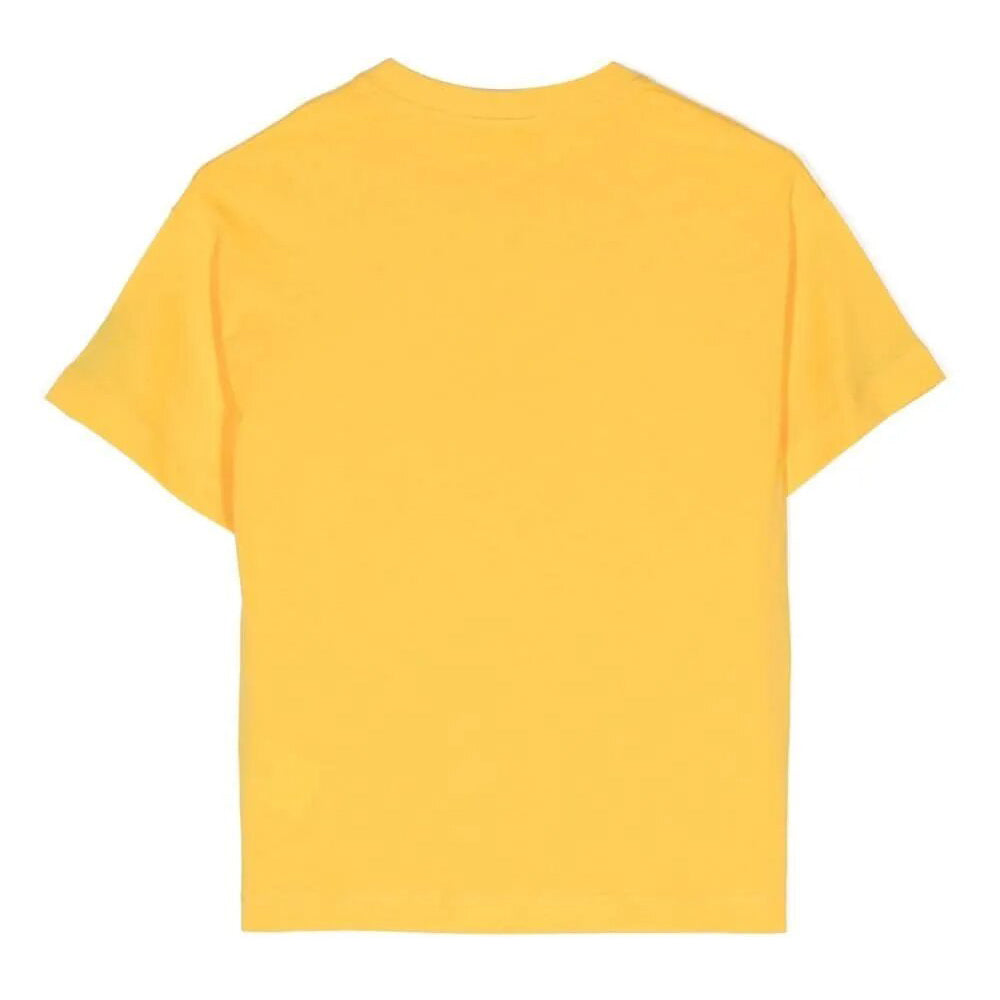 Fendi Boys T-Shirt Logo Yellow