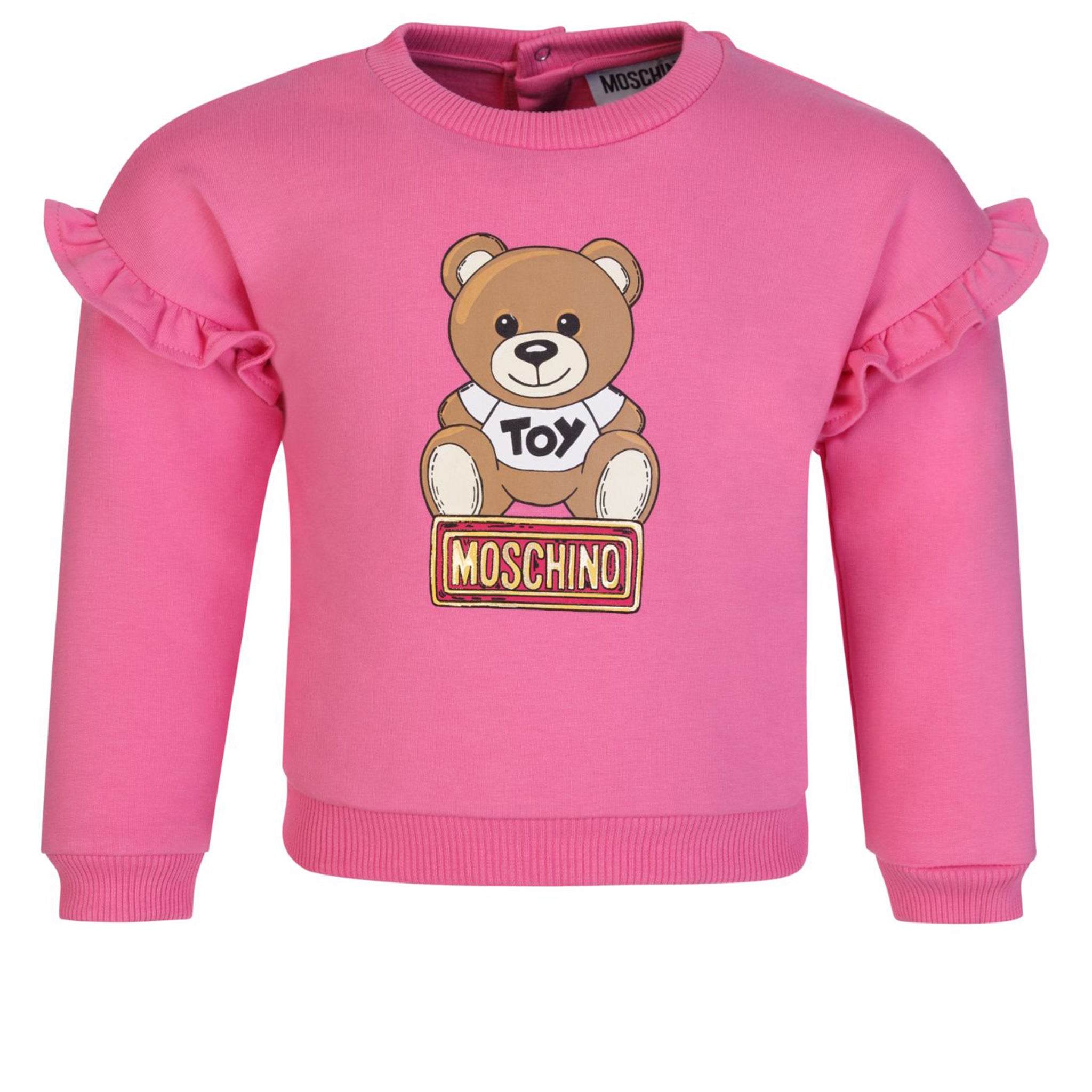 Moschino Baby Girls Tracksuit Set in Pink