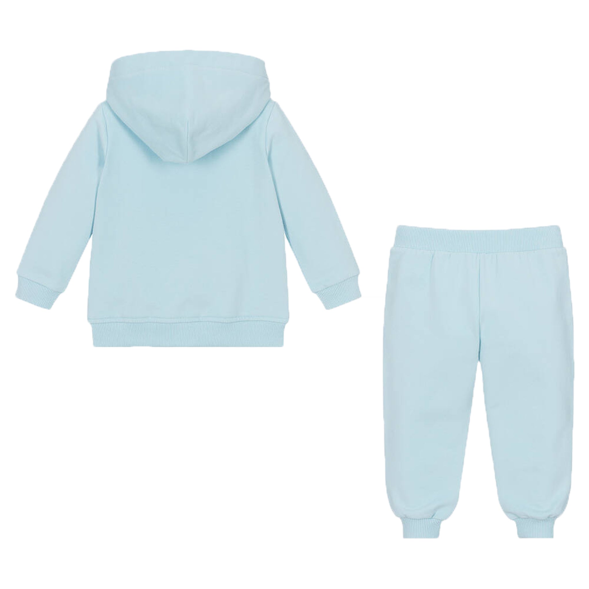 Moschino Baby Unisex Teddy Logo Tracksuit Set in Blue