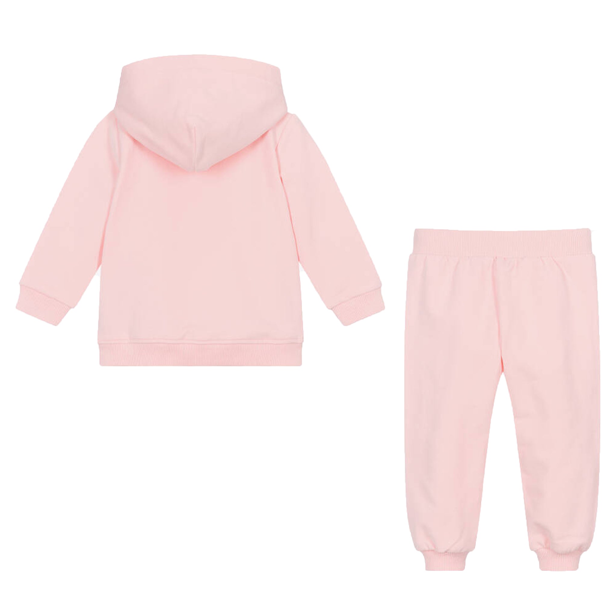 Moschino Baby Girls Teddy Logo Tracksuit Set in Pink