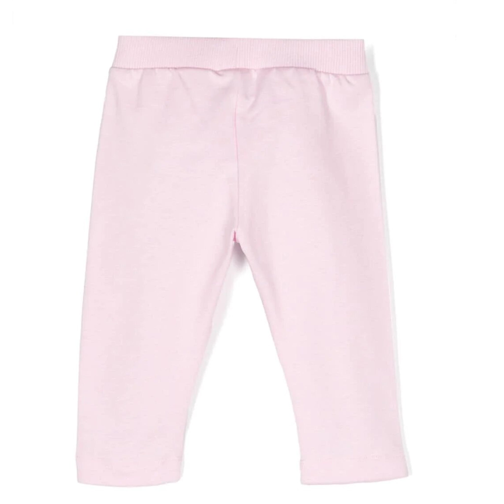 Moschino Baby Girls Logo Pants in Pink