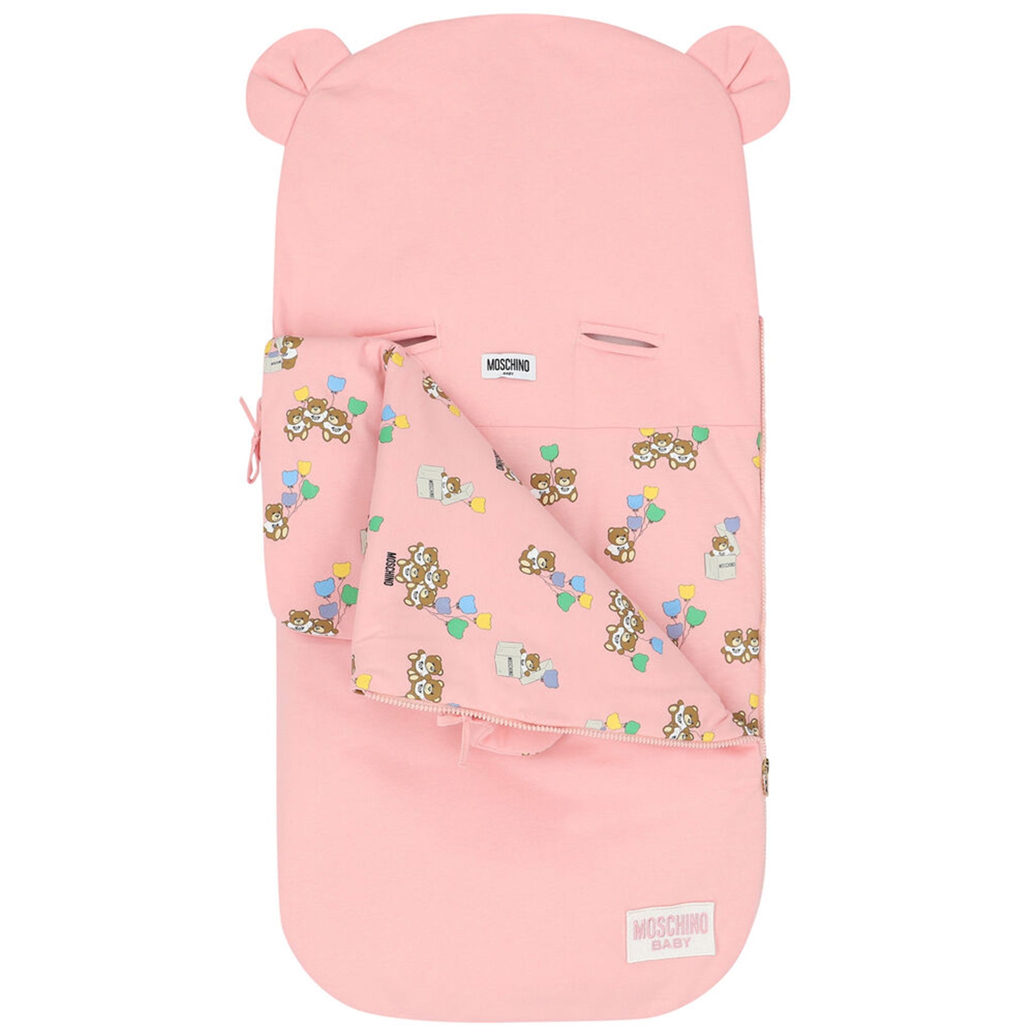 Moschino Baby Girls Sleeping Bag in Pink