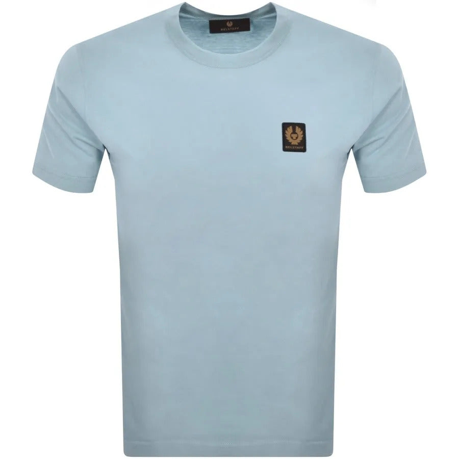 Belstaff Men&#39;s Logo T-Shirt Blue