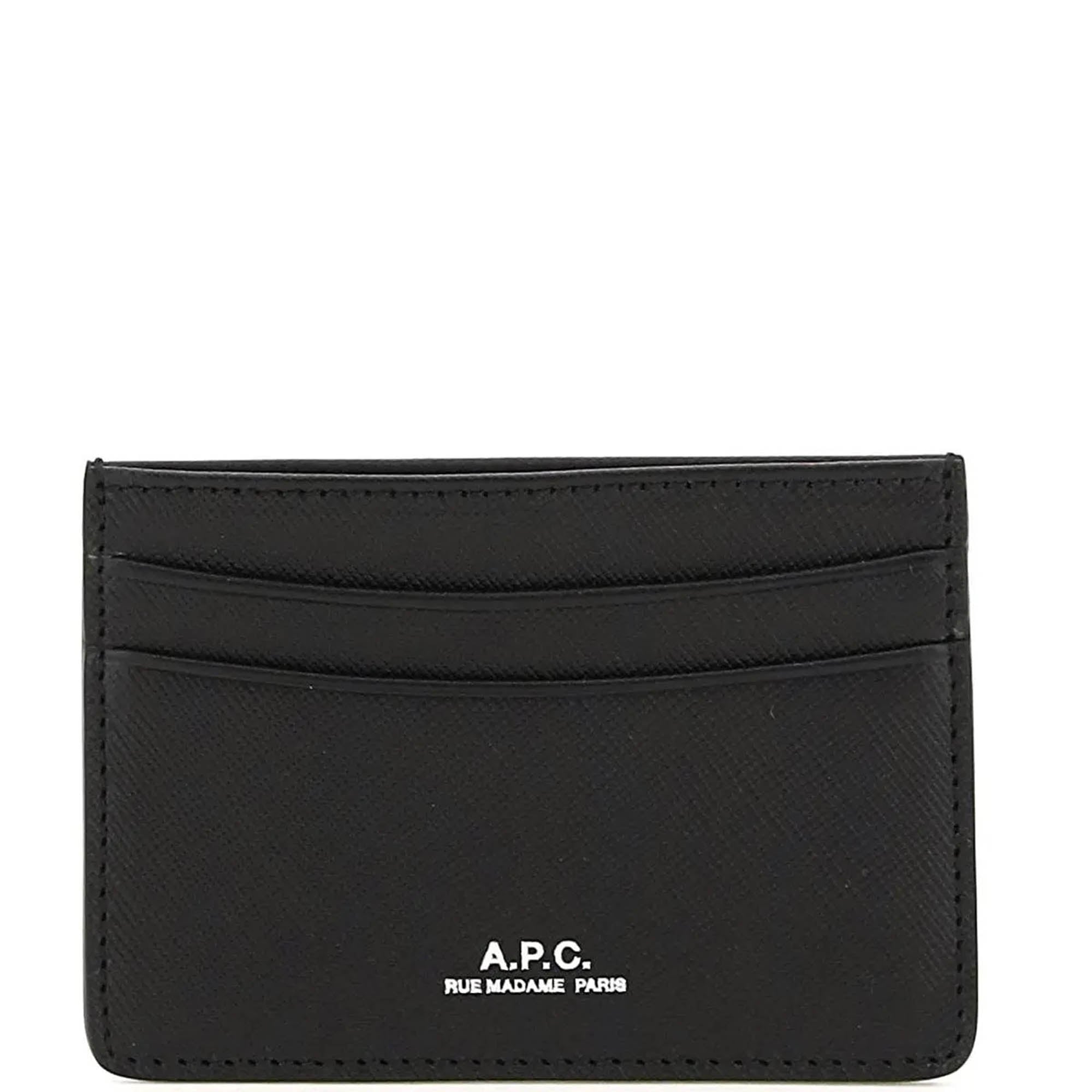 A.P.C Card Holder in Black