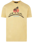 Dsquared2 Mens Jamaica T-shirt Yellow