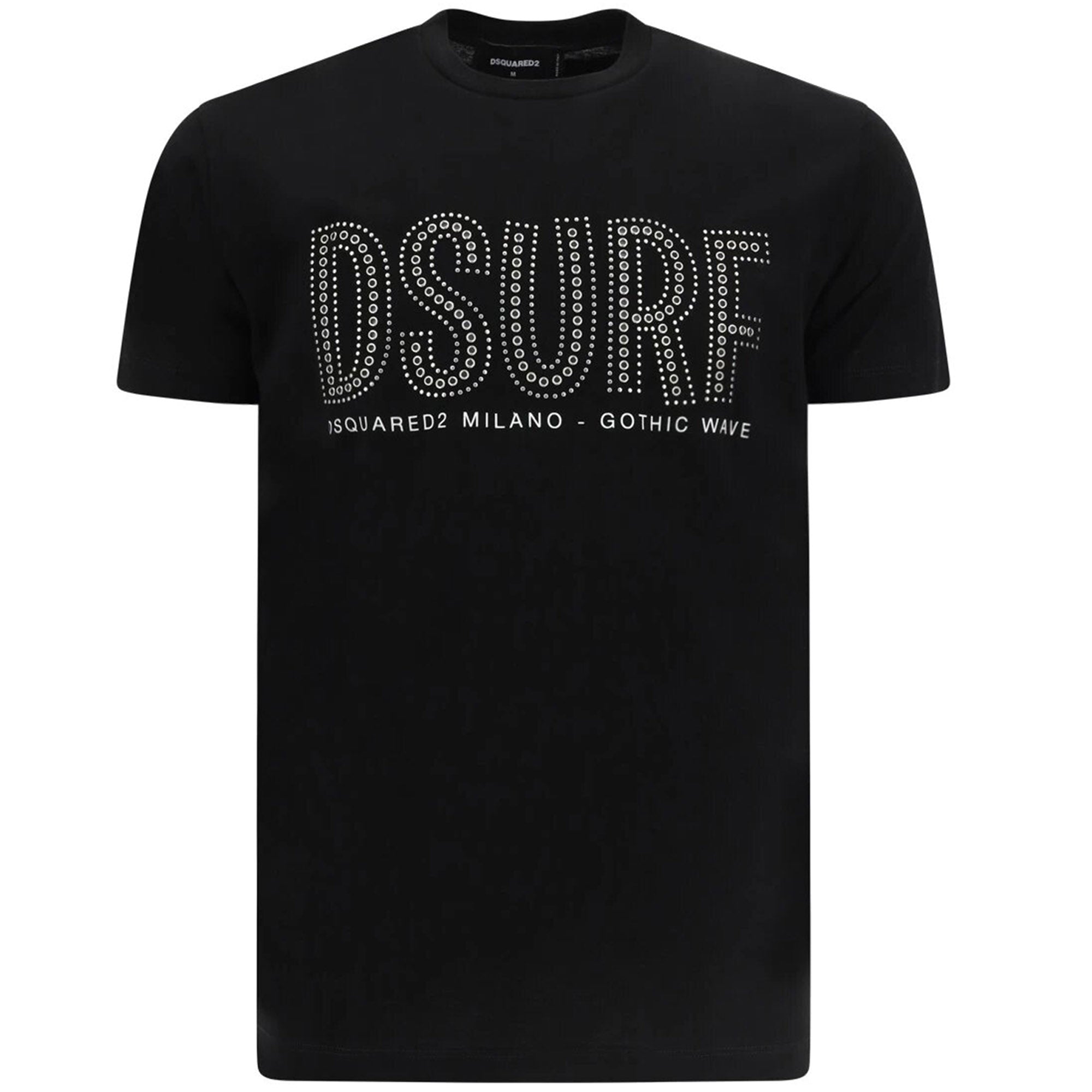 Dsquared2 Mens Logo Print T-shirt Black