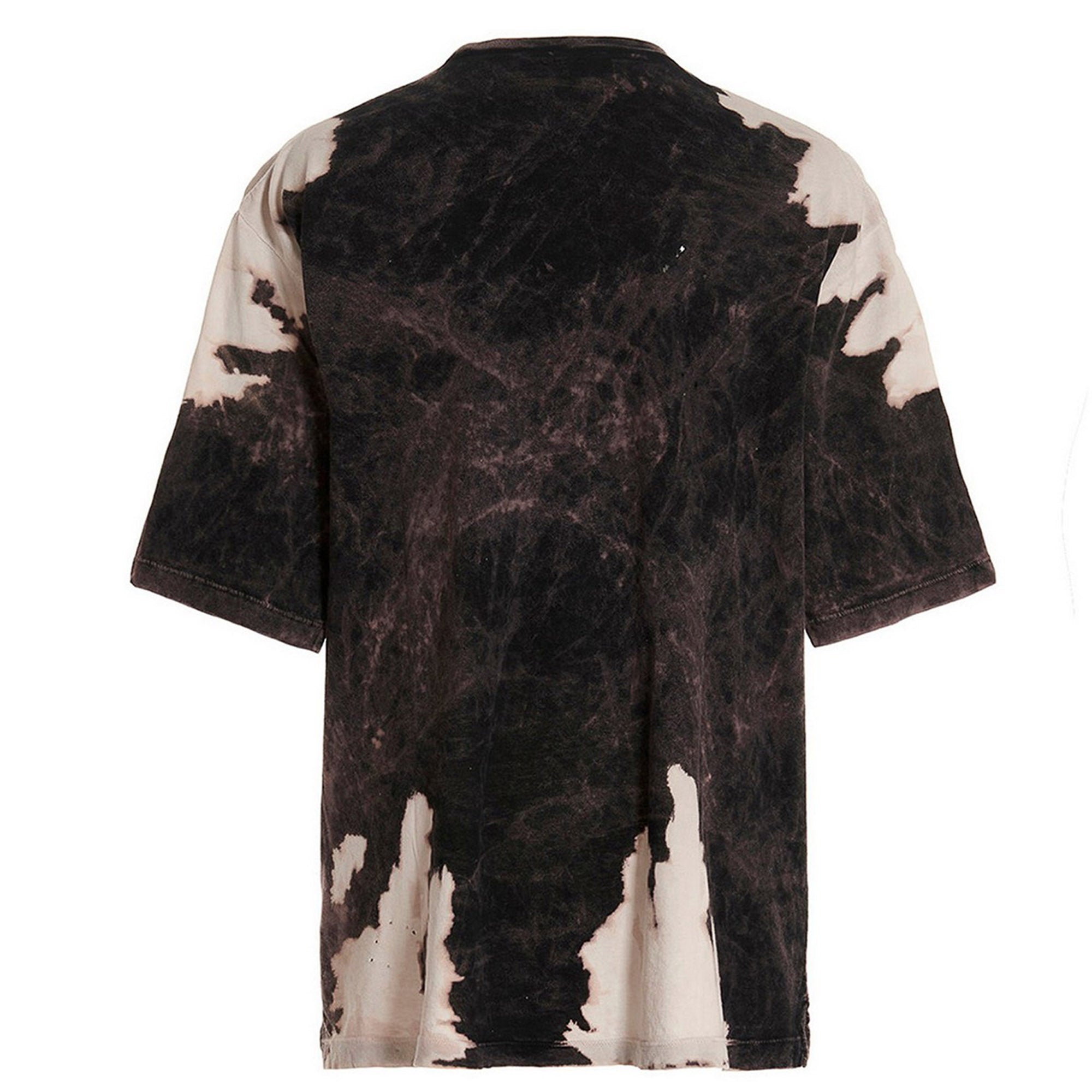 Dsquared2 Mens Tie-Dye T-shirt Vintage Black