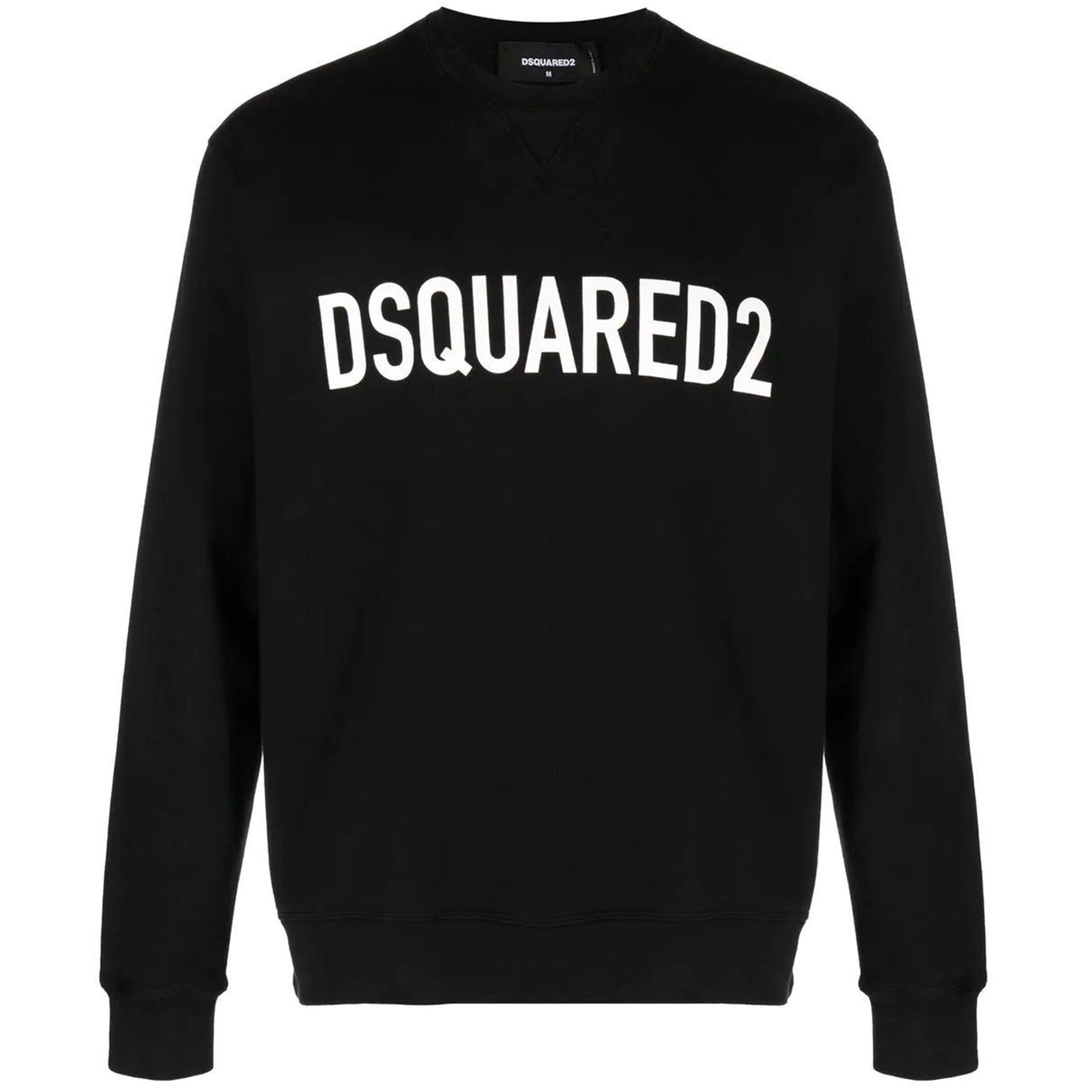 Dsquared2 Mens Logo Print Sweater Black
