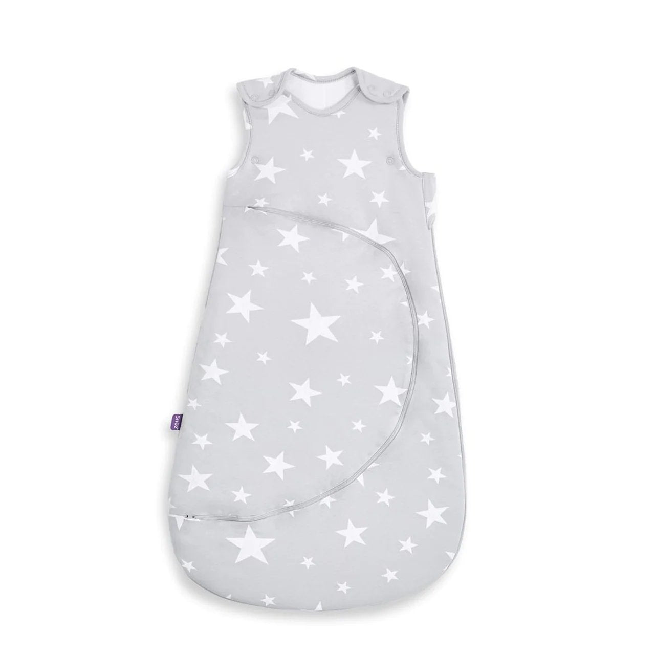 SnuzPouch Sleeping Bag, 2.5 Tog - White Star, 0-6M
