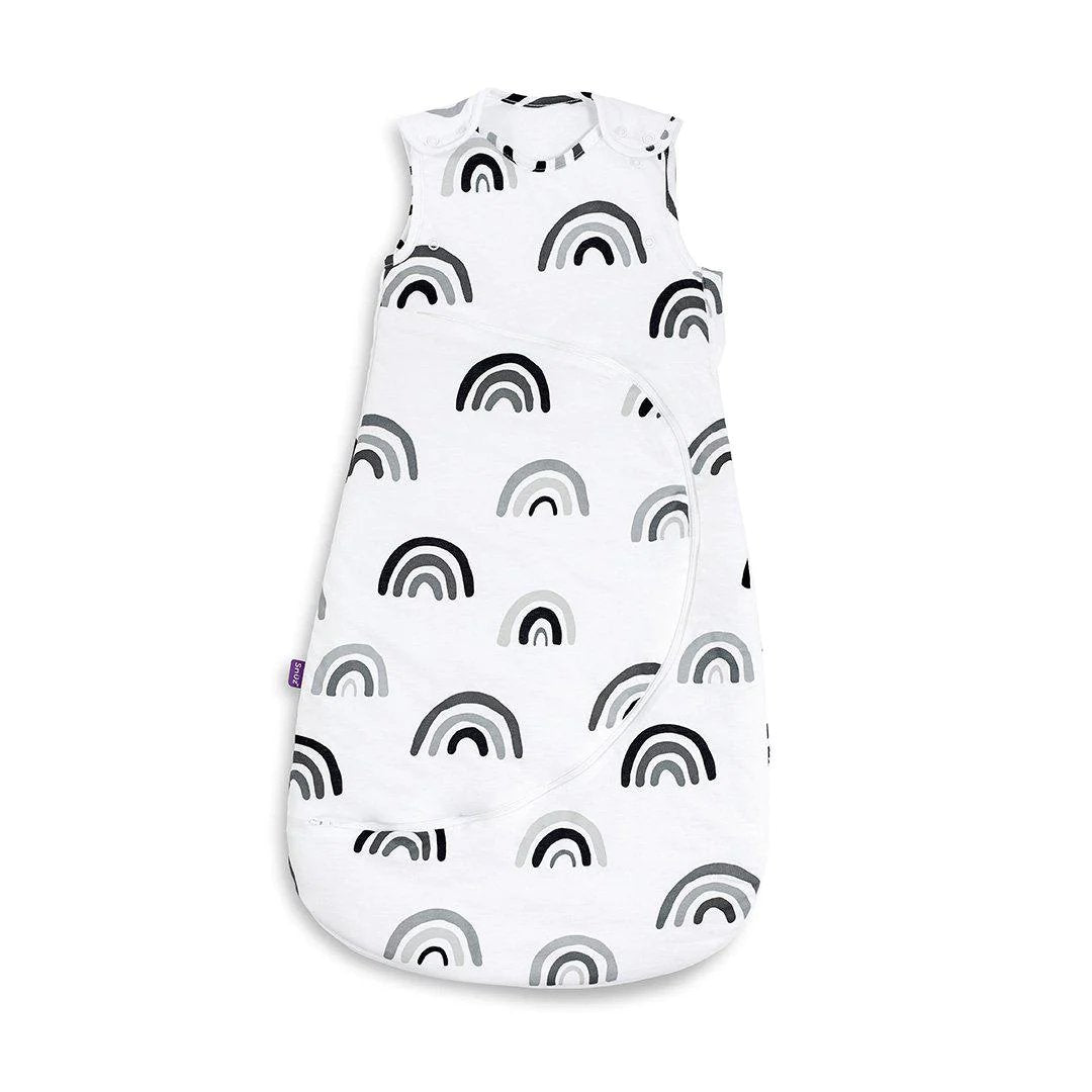 SnuzPouch Sleeping Bag, 2.5 Tog - Mono Rainbow, 0-6M