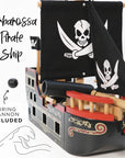 Le Toy Van Barbarossa Pirate Ship with Figures