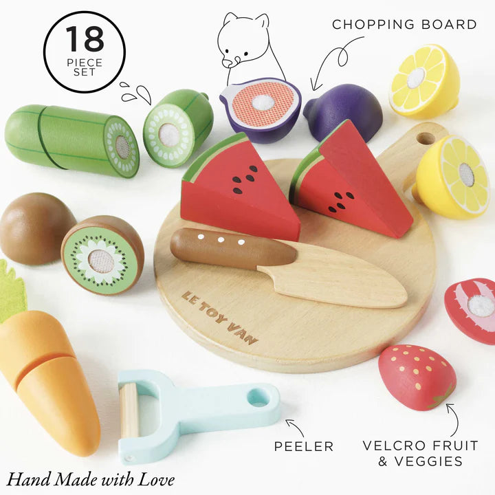 Le Toy Van Chopping Board &amp; Super Foods