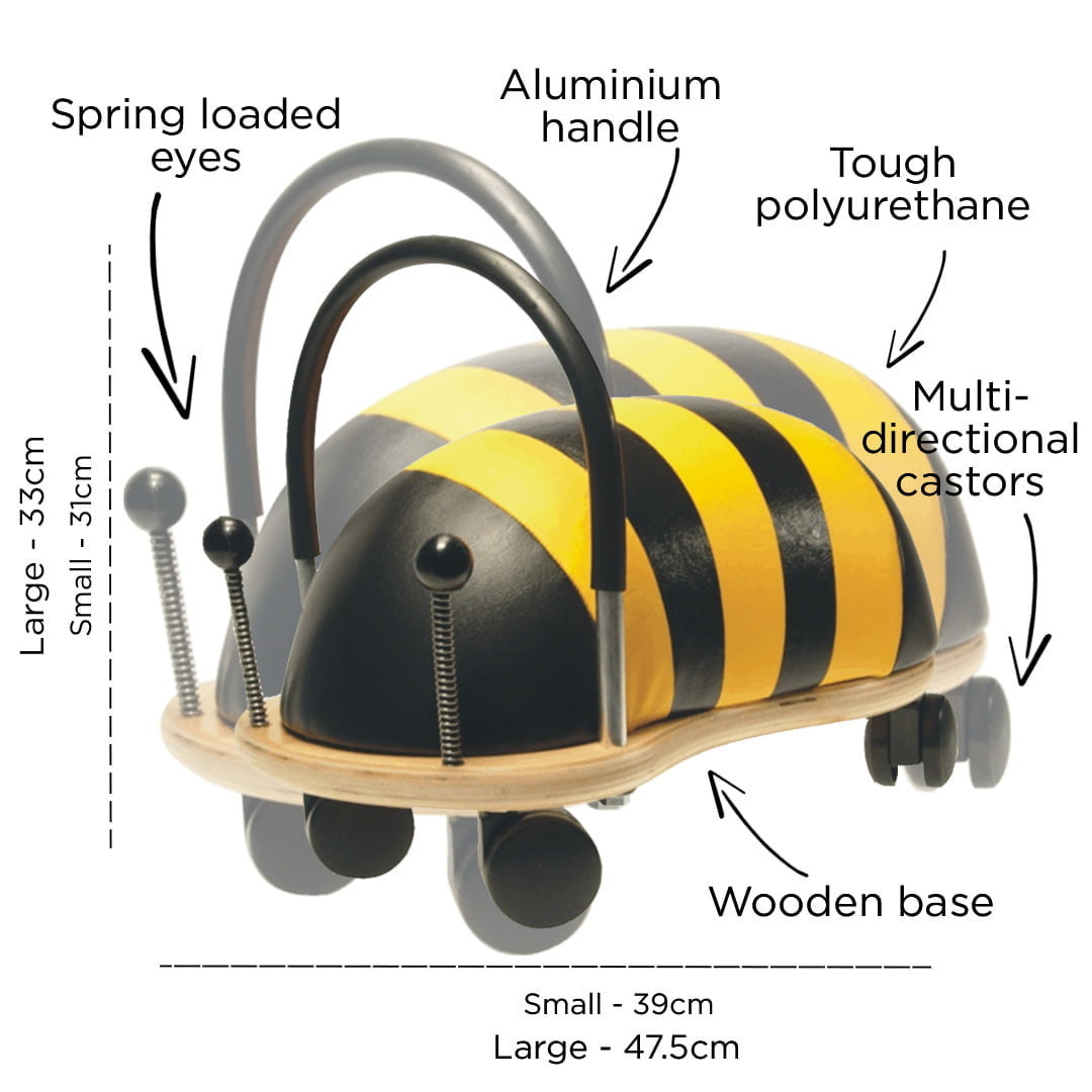 Wheelybug Bumble Bee Small