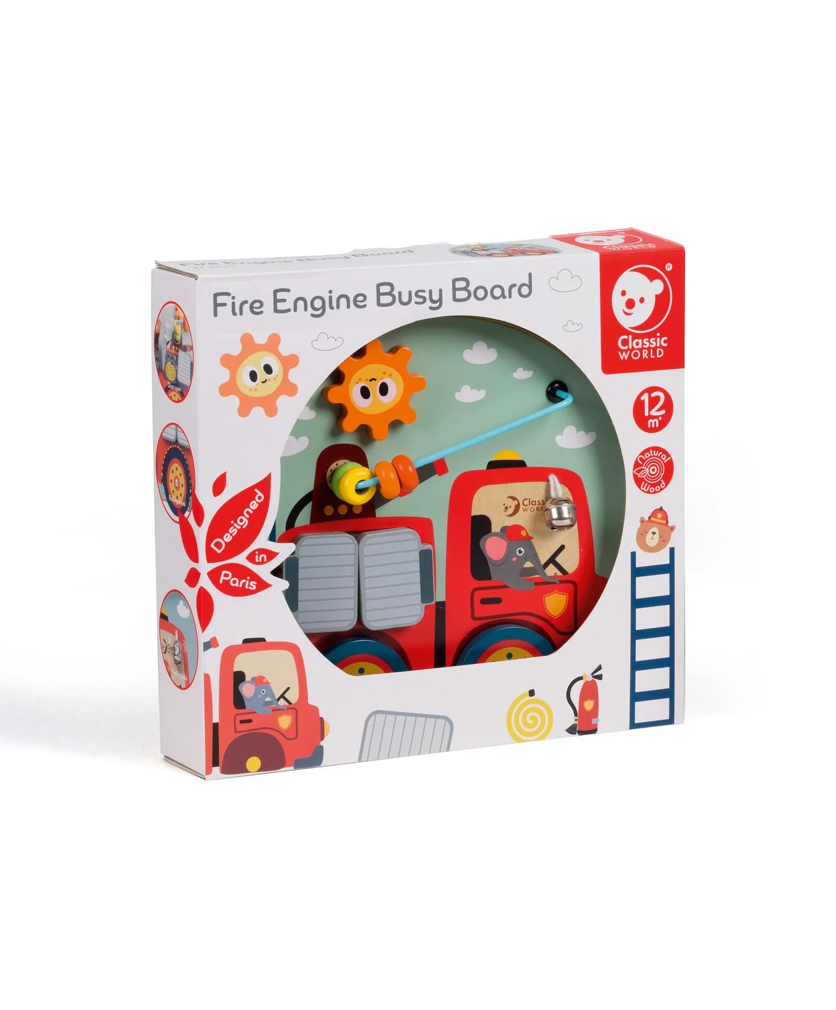 Classic World - Fire Engine Busy Board