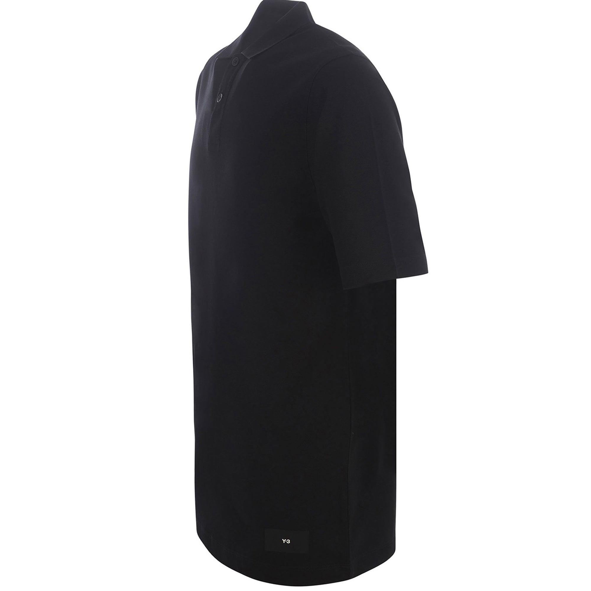 Y-3 Mens Classic Short Sleeve Polo Black