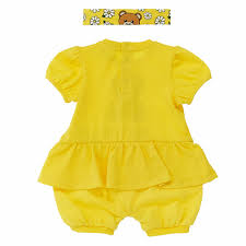 Moschino Baby Girls Outfit Set Yellow