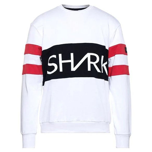 Paul &amp; Shark Boys Stripe Logo Sweater White