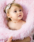 Bizzi Growin Fluffy Baby Blanket - Blush Pink - Koochicoo™️