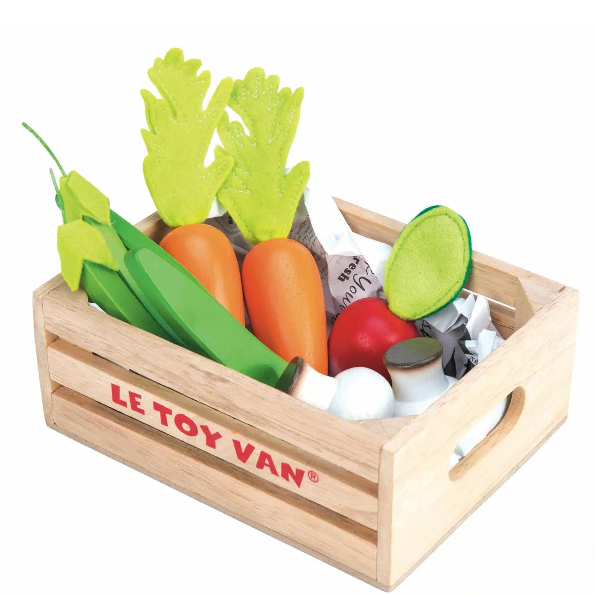 Le Toy Van Honeybee Market - Vegetables &#39;Five a Day&#39;
