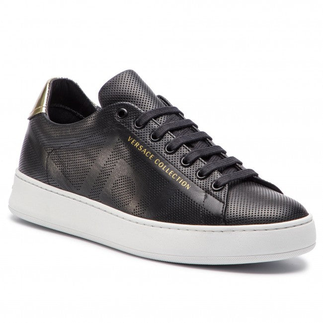 Versace Collection Mens Sneakers Black