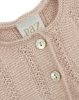 Paz Rodriguez Baby Girl Knitted Cardigan Pink
