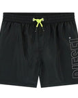 Diesel Boys Swim Shorts Black