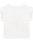 Moschino Girls Bear T-Shirt & Shorts Set White