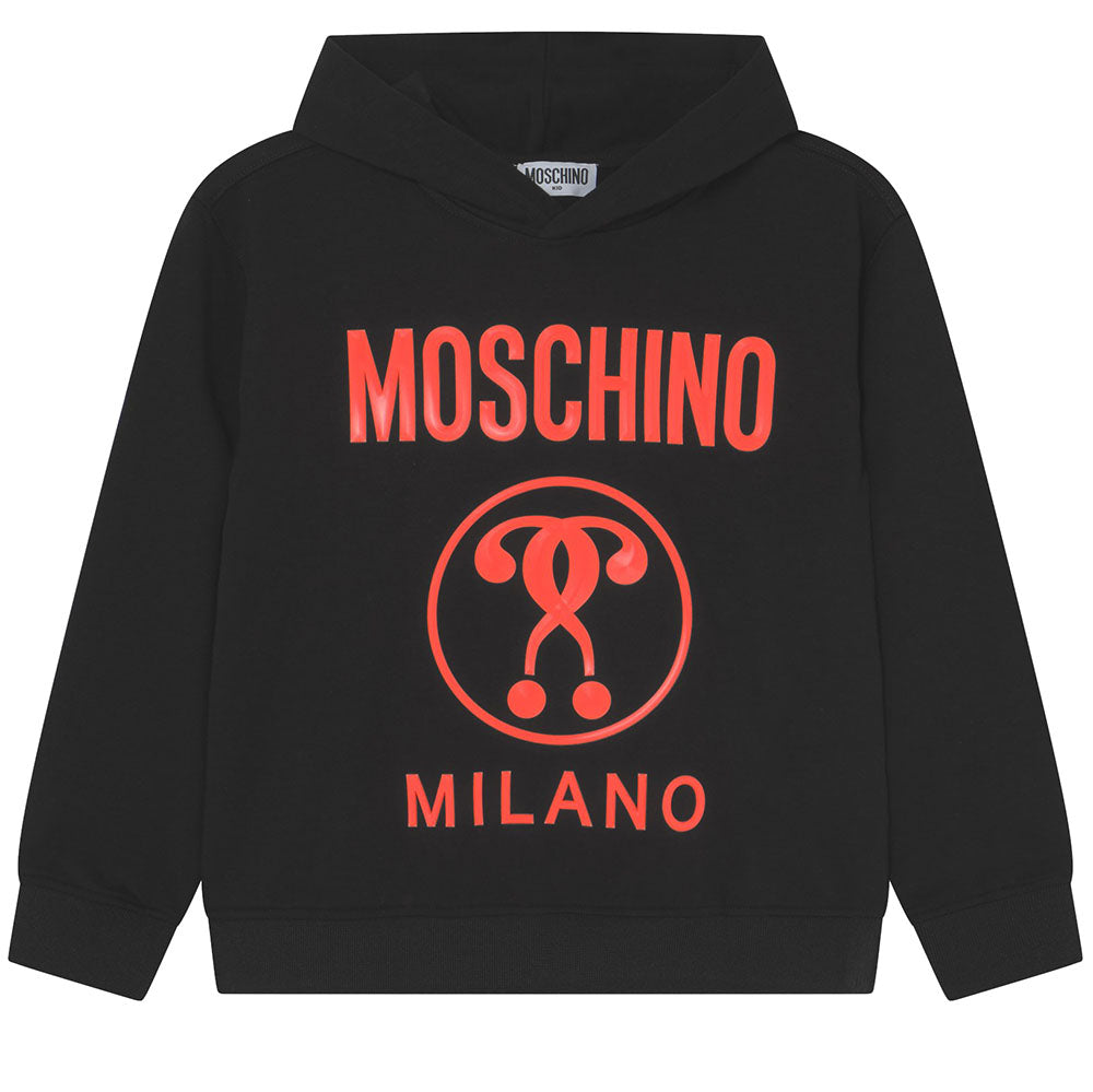 Moschino Boys Milano Logo Tracksuit Black