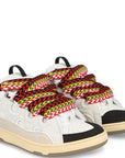 Lanvin Men's Curb Sneakers White