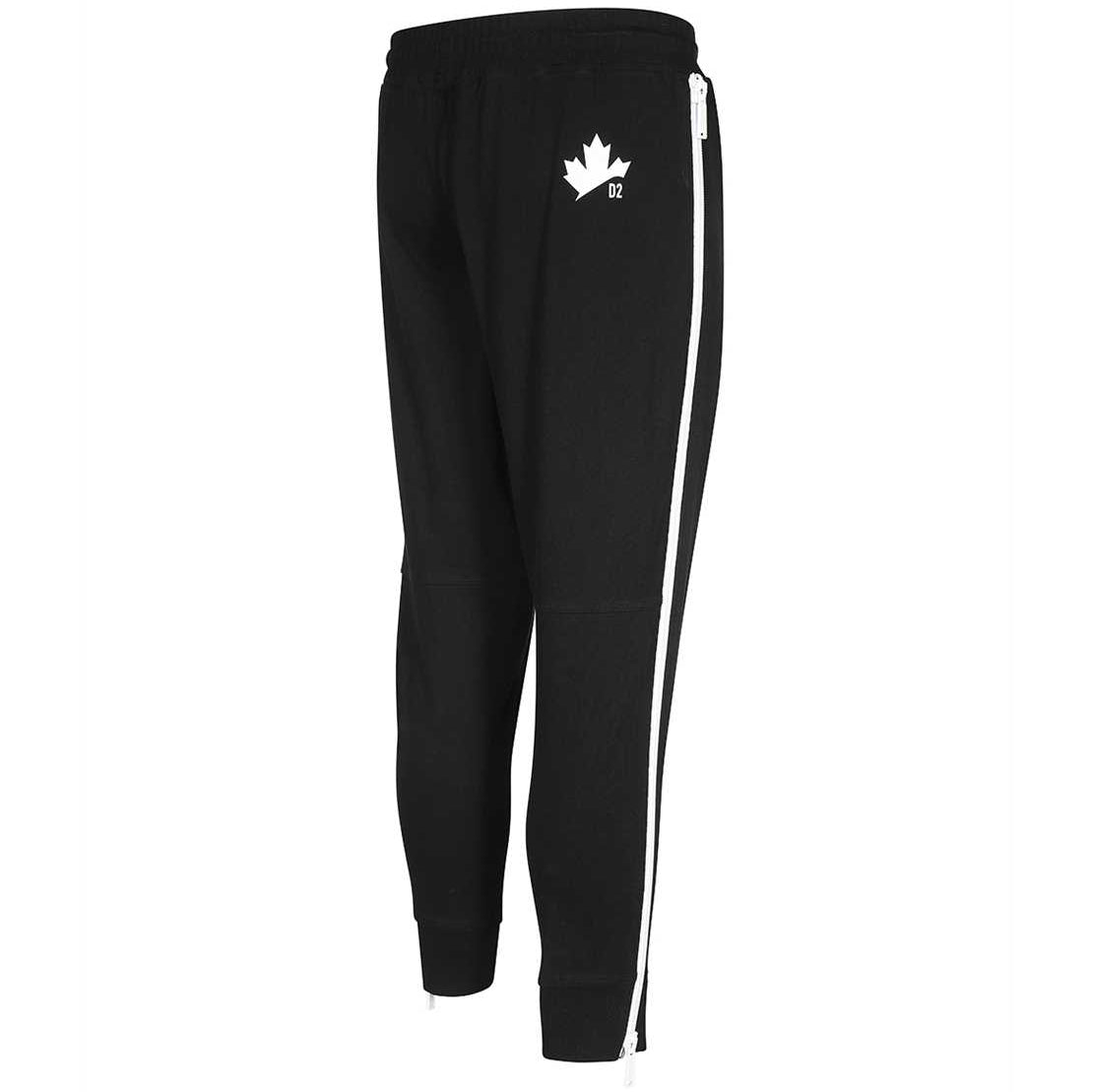 Dsquared2 Men&#39;s Leaf Sweatpants Black