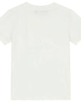 Versace Girls Floral Print T-shirt White