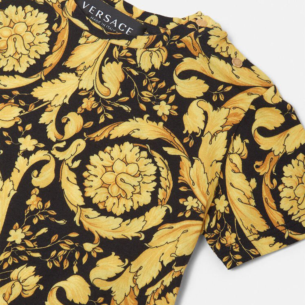 Versace Baby Unisex Classic Print T Shirt