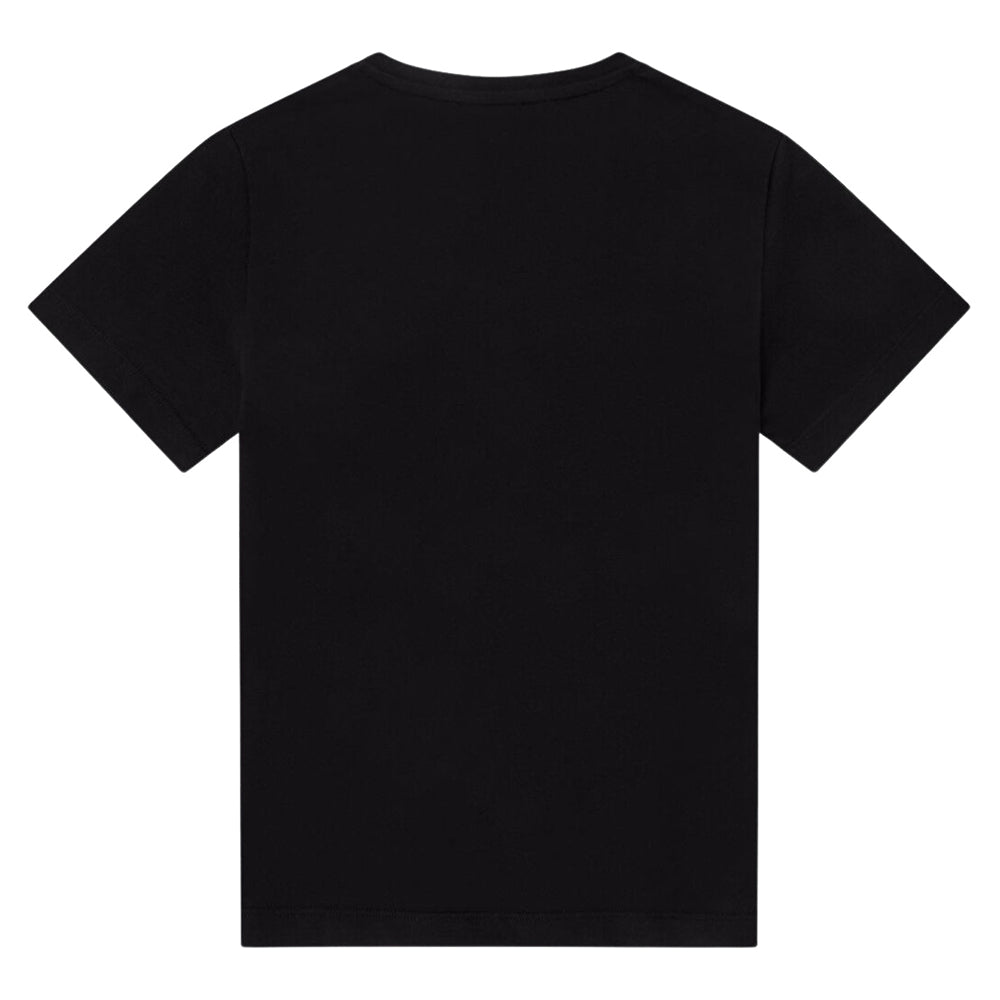 Versace Boys Greca Logo T-Shirt Black