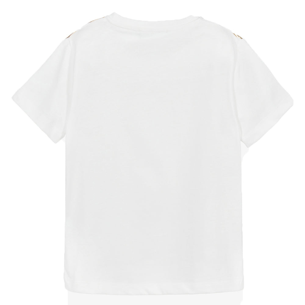 Versace Kids Unisex Medusa T-shirt White
