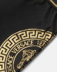 Versace Boys Medusa Print Shorts Black